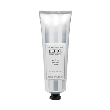 Depot No. 316 Styling Cream tube, 125 ml, for hair texture and definition.