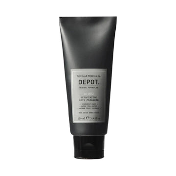 Depot No. 802 Exfoliating Skin Cleanser ansiktsskrubb, 100ml black tube.
