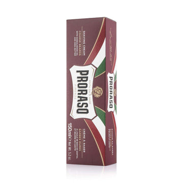 Proraso barberkrem i tube med sandeltre og sheasmør, 150 ml, Italia.