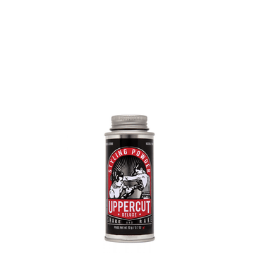 Uppercut Deluxe Styling Powder, volum- og teksturgivende hårpudder med fleksibel hold og naturlig finish.