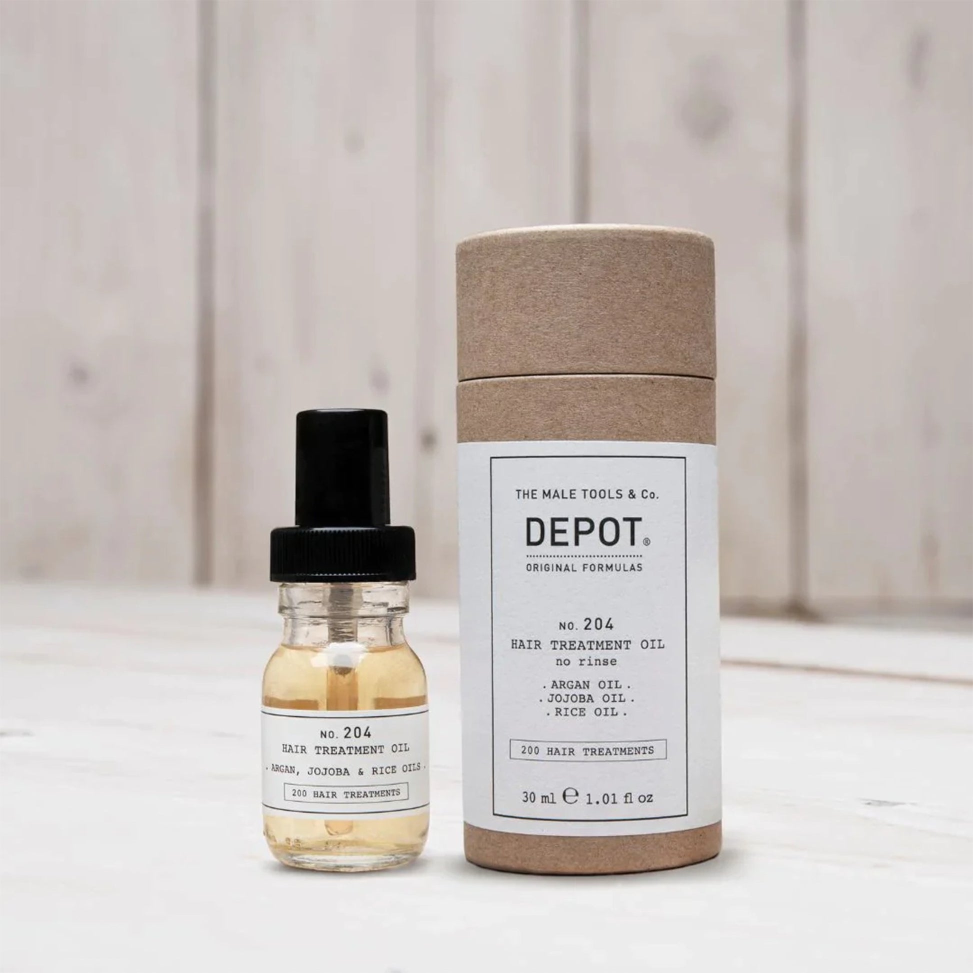 Depot No 204 Hair Treatment Oil hårolje - GOAT Nettbutikk