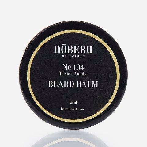 Noberu Beard Balm Tobacco Vanilla 50ml in black container