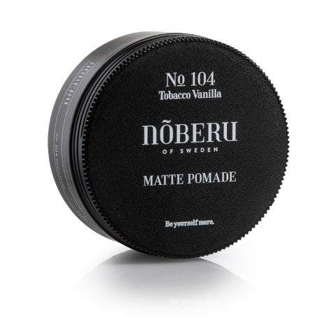 Noberu Matte Pomade Tobacco Vanilla 80ml container.