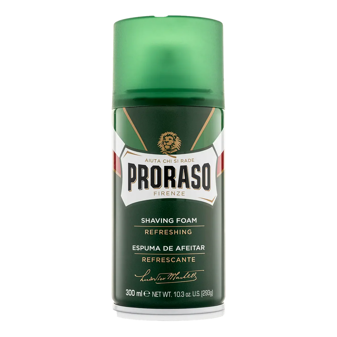Proraso Barberskum 300 ml – Eukalyptus og Mentol (Grønn)