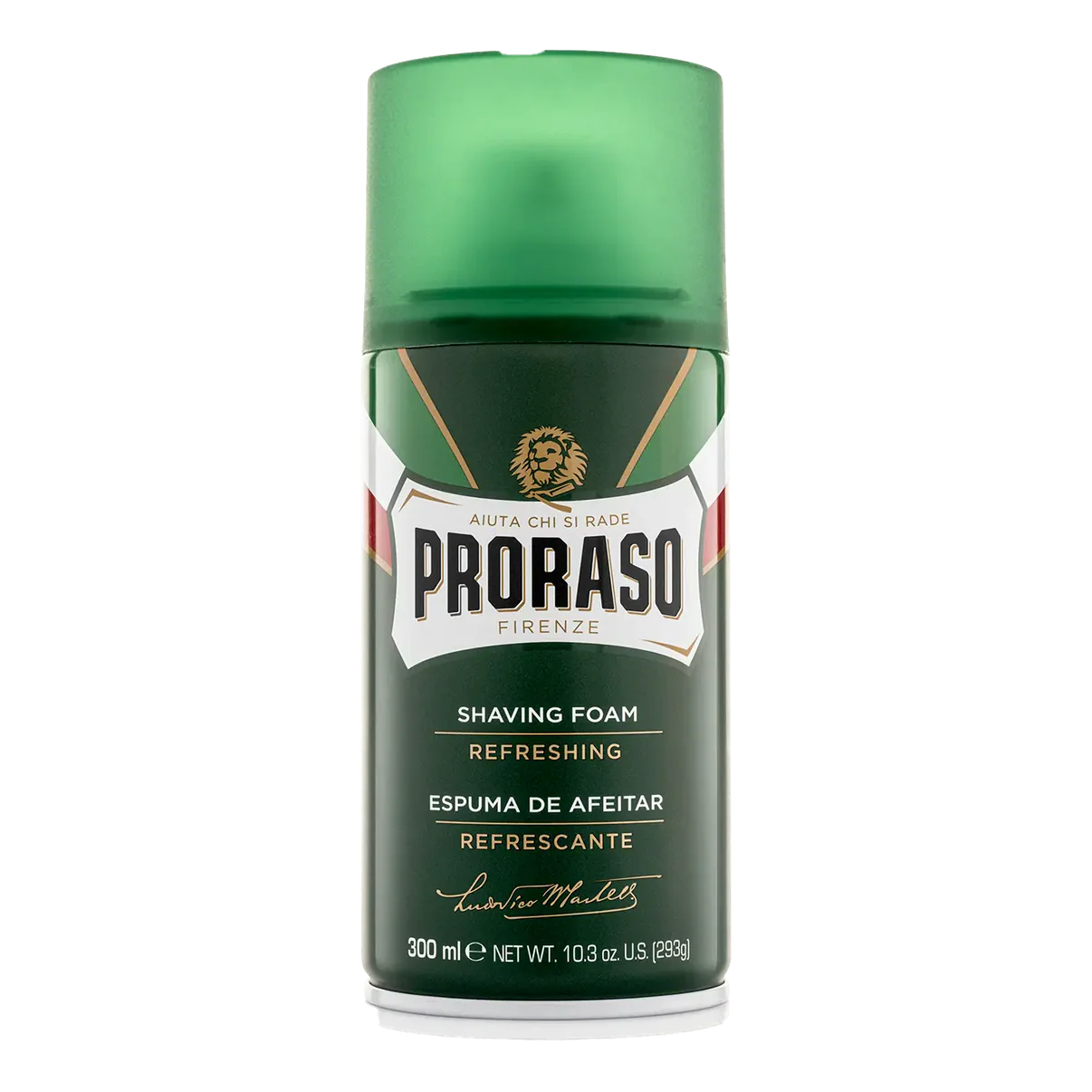 Proraso Barberskum 300 ml – Eukalyptus og Mentol (Grønn)