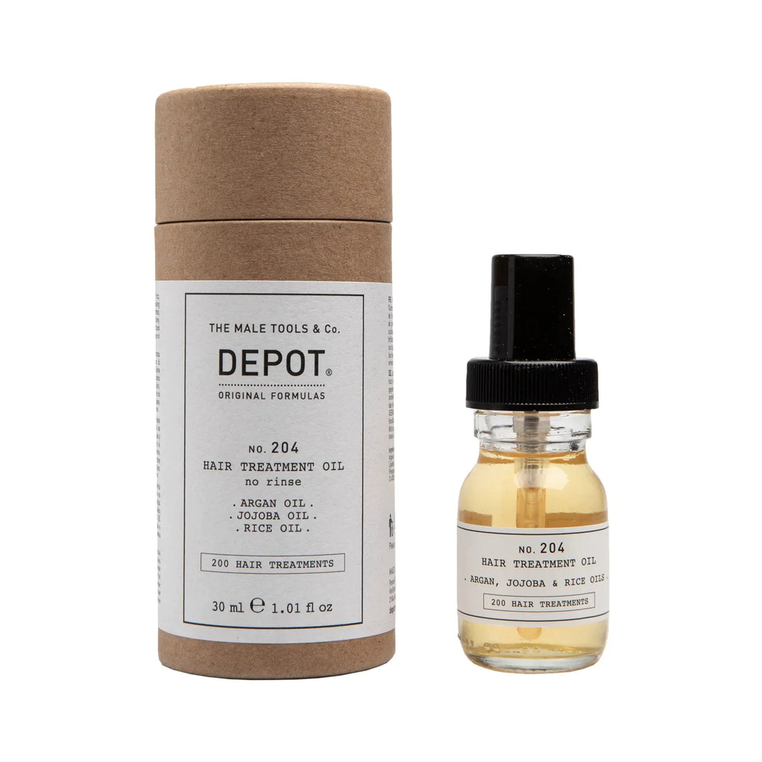 Depot No 204 Hair Treatment Oil hårolje