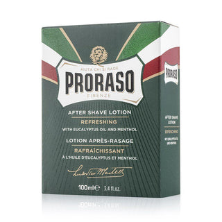 Proraso Aftershave Lotion etterbarberingsvann - Eukalyptus og mentol