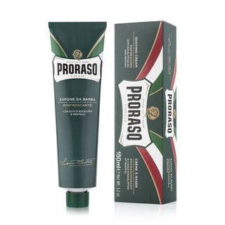 Proraso barberkrem i tube - Eukalyptus og mentol