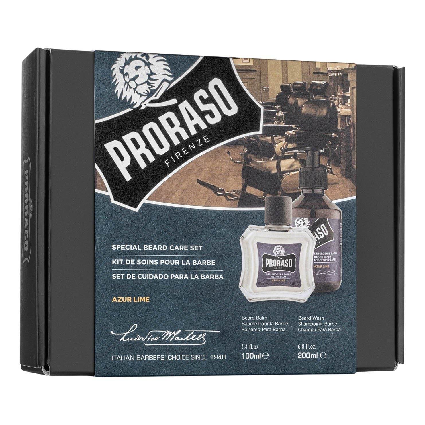 Proraso Duo Pack sjampo og skjegglotion