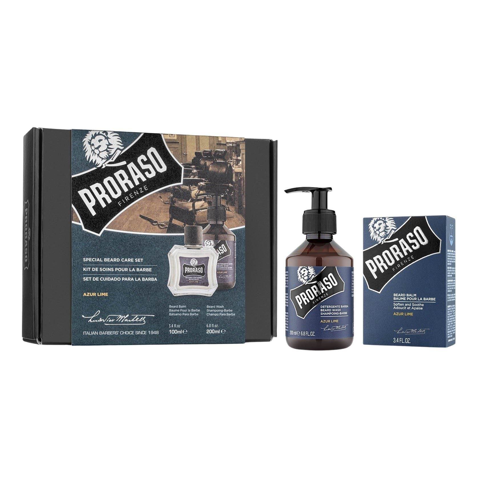 Proraso Duo Pack sjampo og skjegglotion