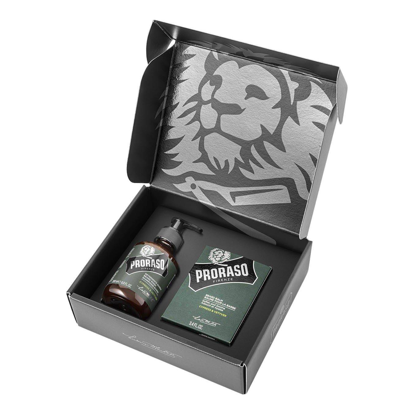 Proraso Duo Pack sjampo og skjegglotion