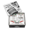 Proraso shaving gift set in decorative box featuring pre-shave cream, shaving cream, and aftershave.
