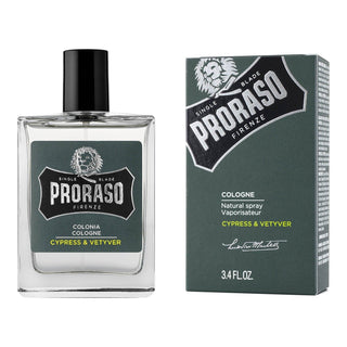 Proraso Single Blade Eau de Cologne - Sypress og vetiver