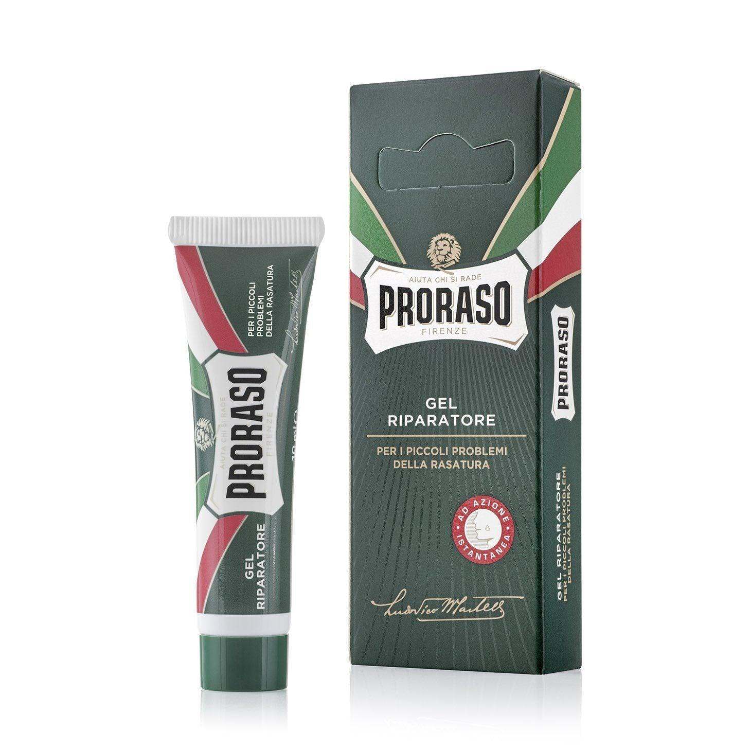 Proraso Styptic Gel for stopping bleeding quickly and effectively.